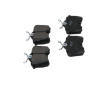 Sada brzdových destiček, kotoučová brzda KAVO PARTS KBP-2011