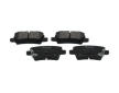 Sada brzdových platničiek kotúčovej brzdy KAVO PARTS KBP-2014