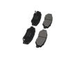 Sada brzdových platničiek kotúčovej brzdy KAVO PARTS KBP-2034