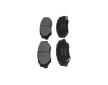 Sada brzdových platničiek kotúčovej brzdy KAVO PARTS KBP-2034