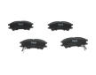 Sada brzdových destiček, kotoučová brzda KAVO PARTS KBP-3004