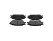 Sada brzdových platničiek kotúčovej brzdy KAVO PARTS KBP-3028