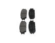 Sada brzdových platničiek kotúčovej brzdy KAVO PARTS KBP-3028