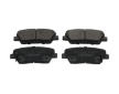 Sada brzdových destiček, kotoučová brzda KAVO PARTS KBP-3034