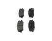 Sada brzdových destiček, kotoučová brzda KAVO PARTS KBP-3042