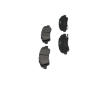 Sada brzdových platničiek kotúčovej brzdy KAVO PARTS KBP-3047