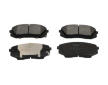 Sada brzdových platničiek kotúčovej brzdy KAVO PARTS KBP-3061