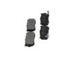 Sada brzdových destiček, kotoučová brzda KAVO PARTS KBP-4001
