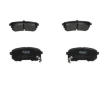 Sada brzdových destiček, kotoučová brzda KAVO PARTS KBP-4005