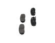Sada brzdových destiček, kotoučová brzda KAVO PARTS KBP-4006
