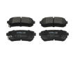 Sada brzdových platničiek kotúčovej brzdy KAVO PARTS KBP-4007