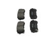 Sada brzdových platničiek kotúčovej brzdy KAVO PARTS KBP-4007