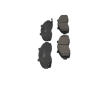 Sada brzdových platničiek kotúčovej brzdy KAVO PARTS KBP-4010