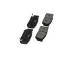 Sada brzdových platničiek kotúčovej brzdy KAVO PARTS KBP-4017