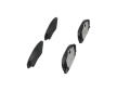 Sada brzdových platničiek kotúčovej brzdy KAVO PARTS KBP-4031
