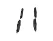 Sada brzdových platničiek kotúčovej brzdy KAVO PARTS KBP-4031