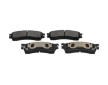 Sada brzdových destiček, kotoučová brzda KAVO PARTS KBP-4503