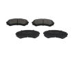 Sada brzdových platničiek kotúčovej brzdy KAVO PARTS KBP-4504
