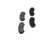 Sada brzdových platničiek kotúčovej brzdy KAVO PARTS KBP-4504
