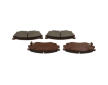 Sada brzdových destiček, kotoučová brzda KAVO PARTS KBP-4509