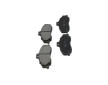 Sada brzdových platničiek kotúčovej brzdy KAVO PARTS KBP-4510