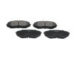 Sada brzdových platničiek kotúčovej brzdy KAVO PARTS KBP-4530