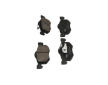 Sada brzdových platničiek kotúčovej brzdy KAVO PARTS KBP-4541