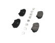 Sada brzdových destiček, kotoučová brzda KAVO PARTS KBP-4550