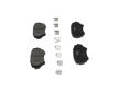 Sada brzdových destiček, kotoučová brzda KAVO PARTS KBP-4550