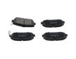 Sada brzdových platničiek kotúčovej brzdy KAVO PARTS KBP-4551