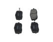 Sada brzdových platničiek kotúčovej brzdy KAVO PARTS KBP-4551
