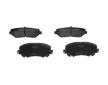 Sada brzdových destiček, kotoučová brzda KAVO PARTS KBP-4563
