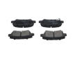 Sada brzdových destiček, kotoučová brzda KAVO PARTS KBP-4581