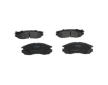 Sada brzdových destiček, kotoučová brzda KAVO PARTS KBP-5502