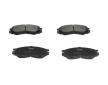Sada brzdových platničiek kotúčovej brzdy KAVO PARTS KBP-5508