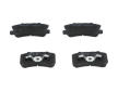 Sada brzdových platničiek kotúčovej brzdy KAVO PARTS KBP-5515