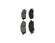 Sada brzdových platničiek kotúčovej brzdy KAVO PARTS KBP-5520