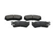 Sada brzdových destiček, kotoučová brzda KAVO PARTS KBP-6508