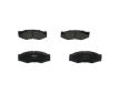 Sada brzdových destiček, kotoučová brzda KAVO PARTS KBP-6523