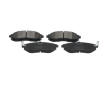 Sada brzdových platničiek kotúčovej brzdy KAVO PARTS KBP-6557