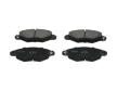 Sada brzdových platničiek kotúčovej brzdy KAVO PARTS KBP-6565