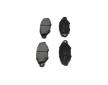 Sada brzdových platničiek kotúčovej brzdy KAVO PARTS KBP-6565