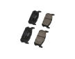 Sada brzdových destiček, kotoučová brzda KAVO PARTS KBP-6571