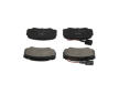 Sada brzdových platničiek kotúčovej brzdy KAVO PARTS KBP-6585