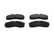 Sada brzdových platničiek kotúčovej brzdy KAVO PARTS KBP-6598