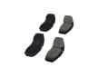 Sada brzdových platničiek kotúčovej brzdy KAVO PARTS KBP-6598