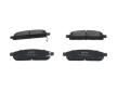 Sada brzdových destiček, kotoučová brzda KAVO PARTS KBP-6599