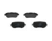 Sada brzdových destiček, kotoučová brzda KAVO PARTS KBP-6615