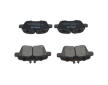 Sada brzdových platničiek kotúčovej brzdy KAVO PARTS KBP-6619