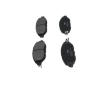 Sada brzdových destiček, kotoučová brzda KAVO PARTS KBP-6623